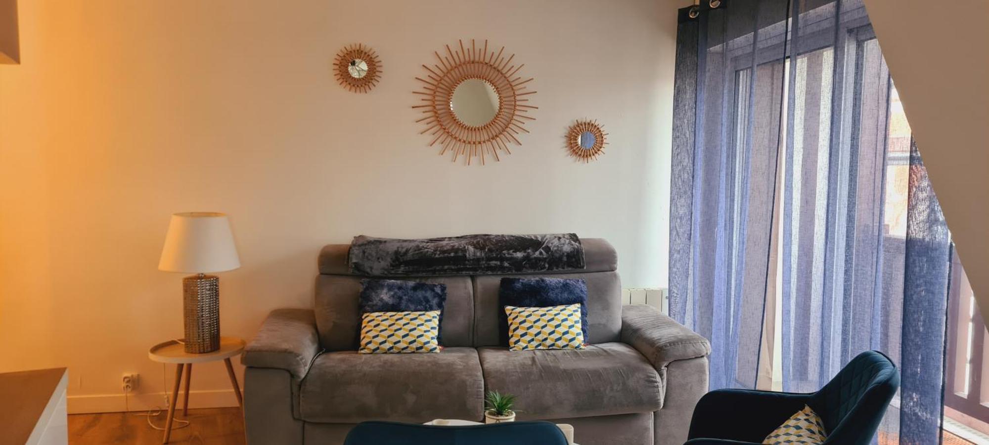 Duplex Au Coeur De Deauville Avec Vue Imprenable Et Parking Prive エクステリア 写真